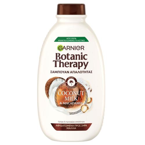 Garnier Botanic Therapy Coconut Milk & Macadamia Σαμπουάν Θρέψης για Αφυδατωμένα προς Ξηρά Μαλλιά 400ml